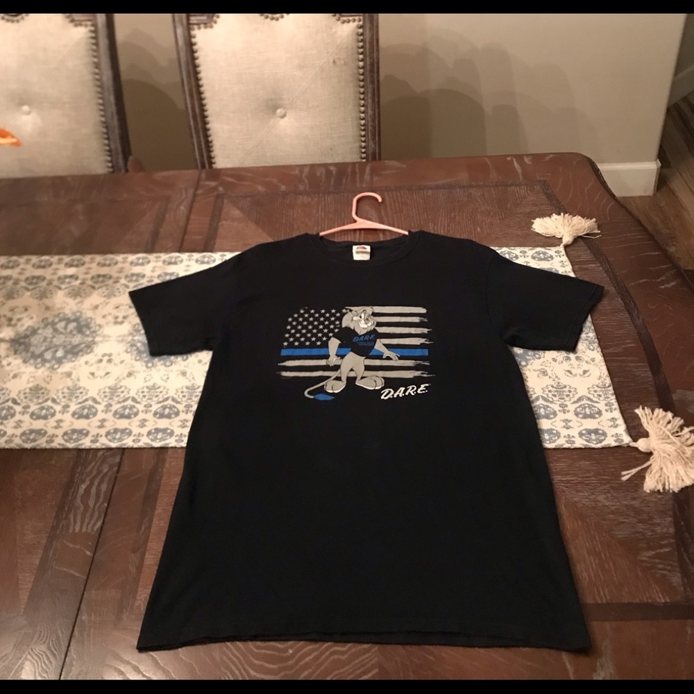 D.A.R.E to keep kids off drugs retro 90s T-shirt
